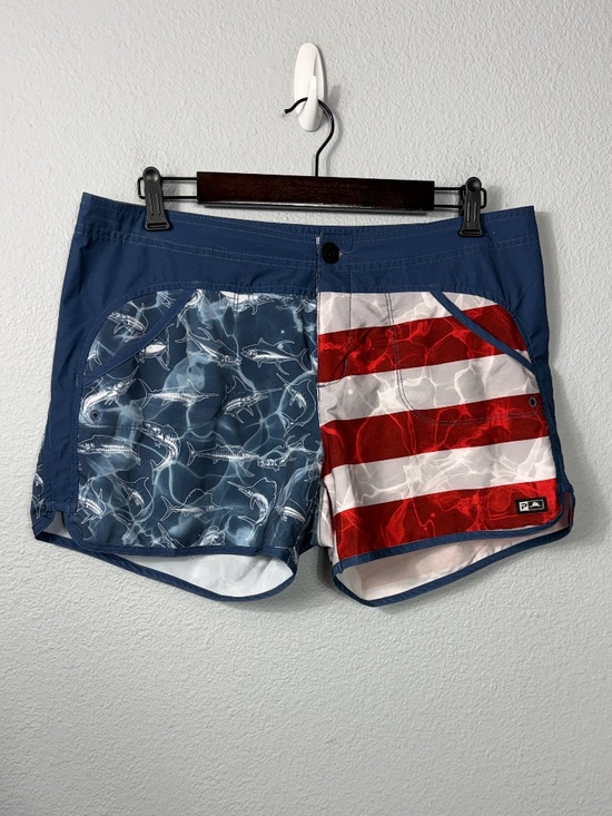 Pelagic Pants - Pelagic Women's Moana American Flag Fishing Shorts